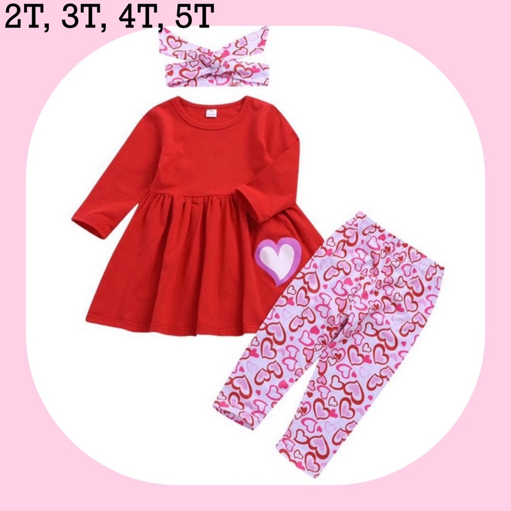 Girls Valentine outfit